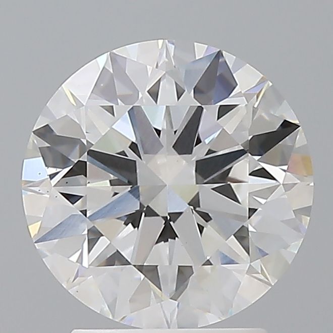2.54 ct. round Lab Grown Diamond front image
