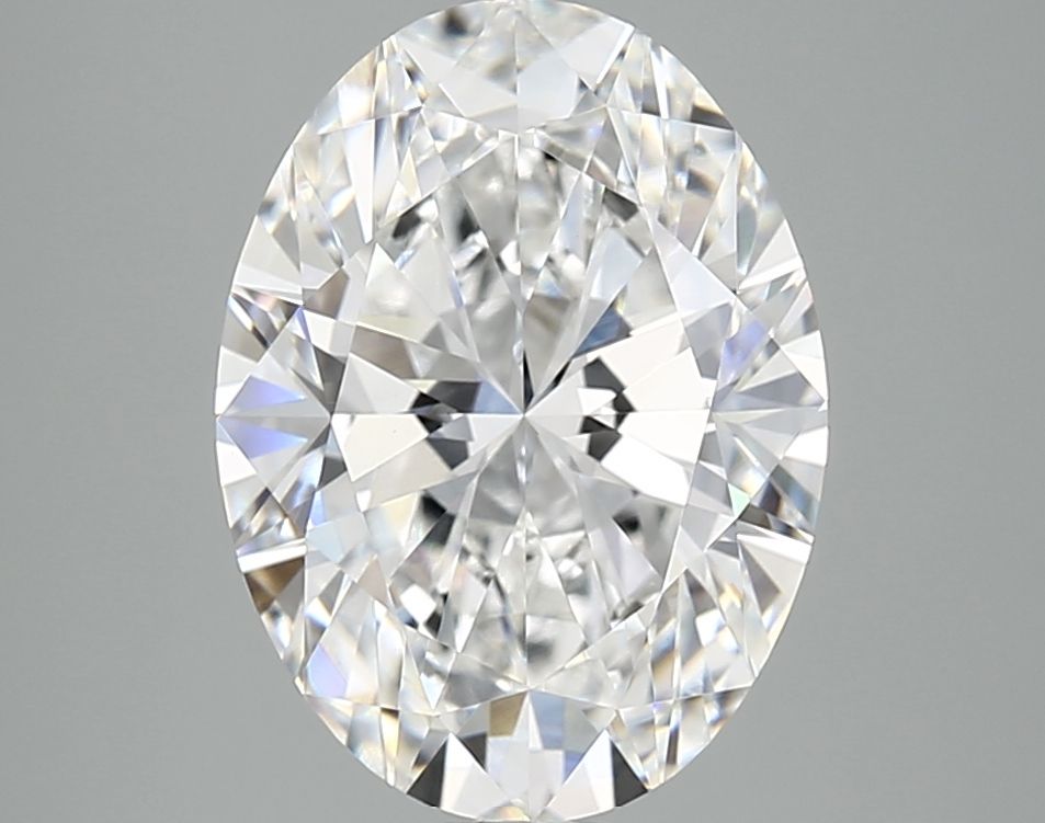 4.05 ct. oval Lab Grown Diamond front image