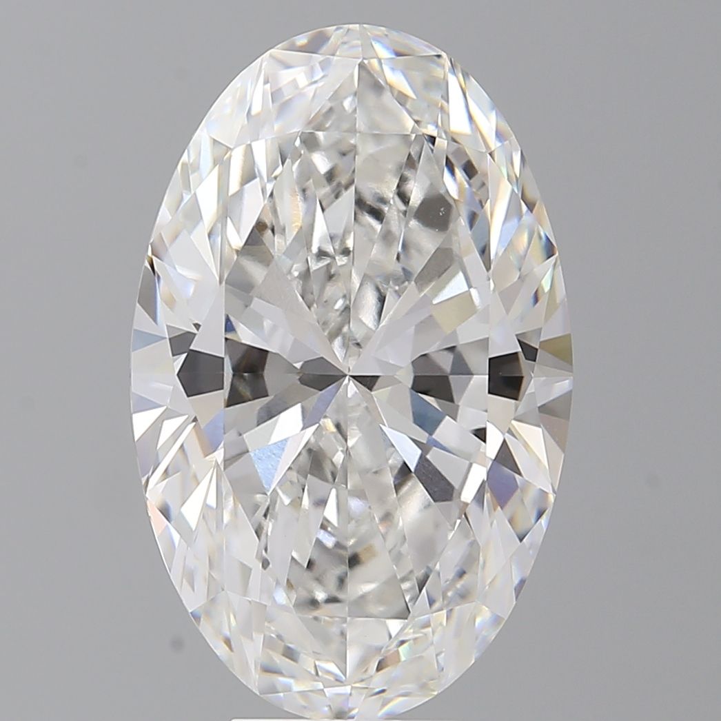 9.02 ct. oval Lab Grown Diamond front image