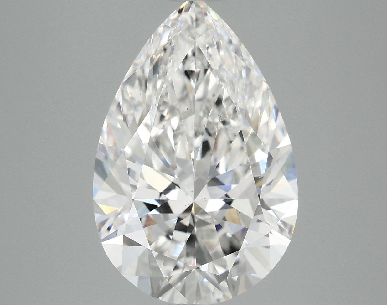5.10 ct. pear Lab Grown Diamond front image