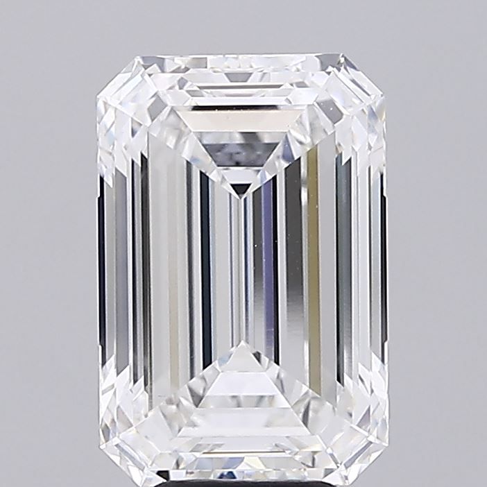 6.07 ct. emerald Lab Grown Diamond front image