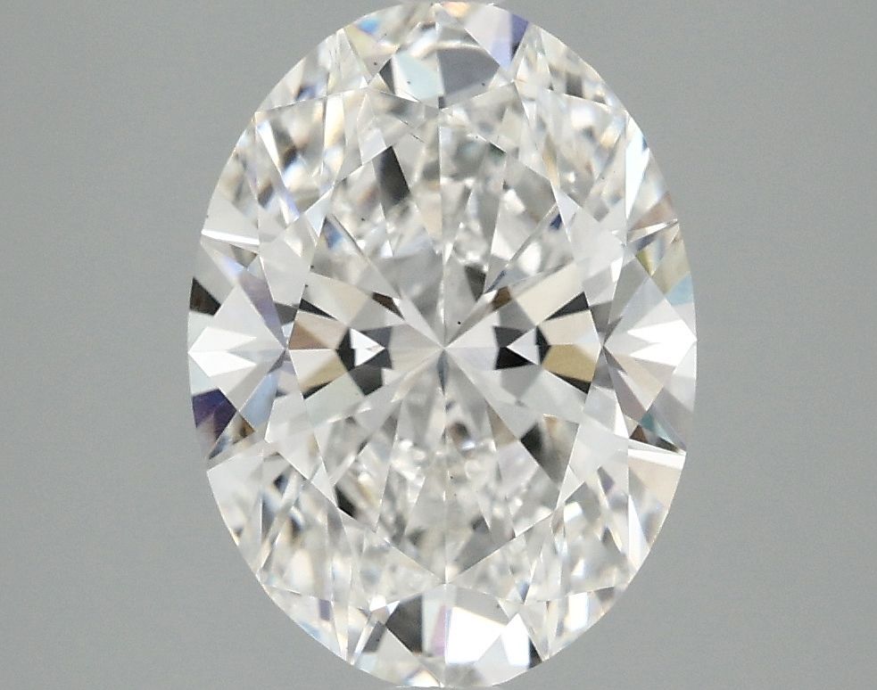 3.07 ct. oval Lab Grown Diamond front image