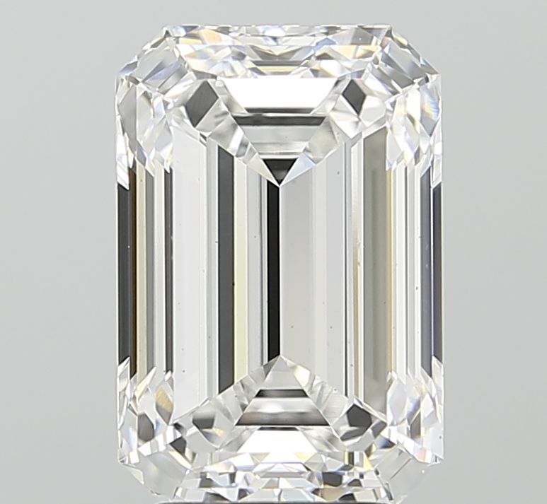 5.04 ct. emerald Lab Grown Diamond front image