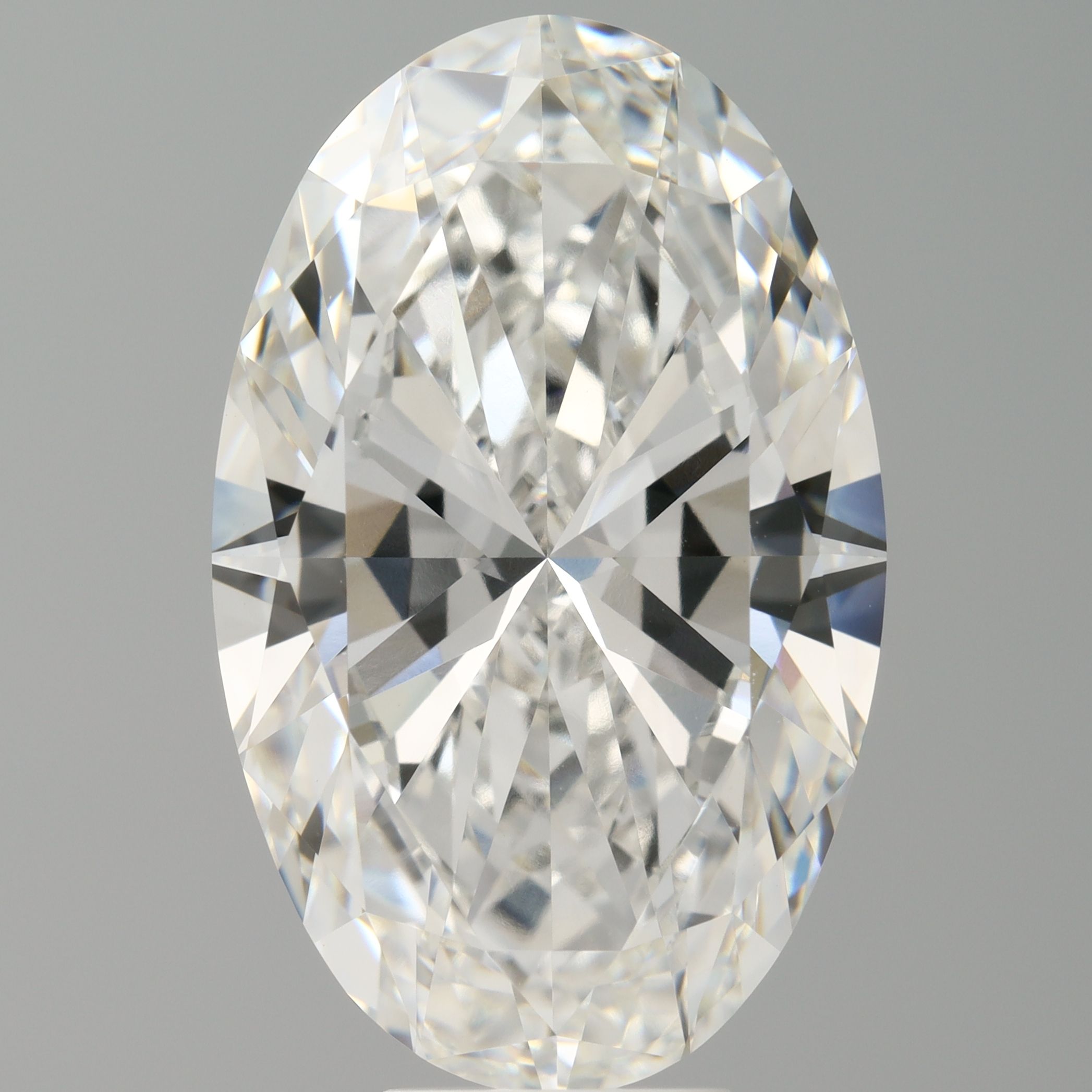 9.01 ct. oval Lab Grown Diamond front image