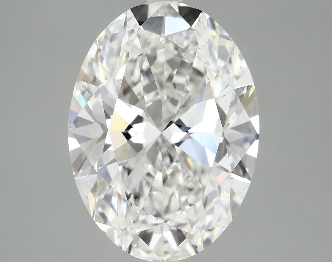 3.78 ct. oval Lab Grown Diamond front image