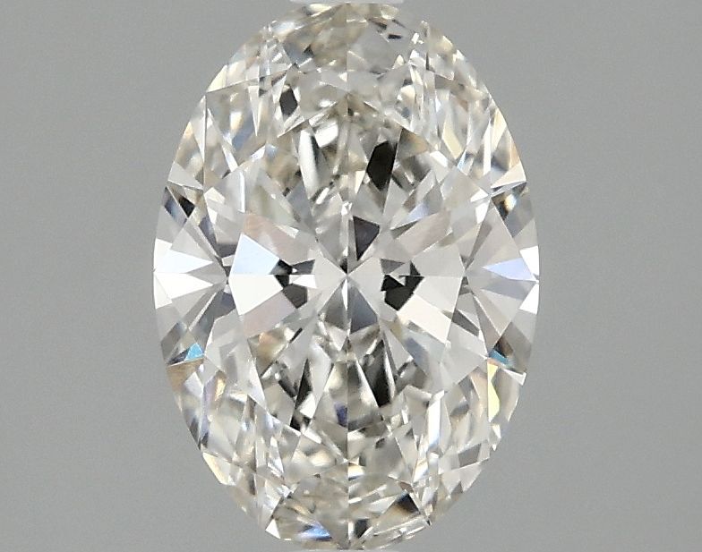 1.37 ct. oval Lab Grown Diamond front image