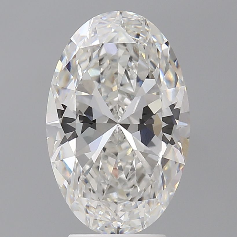 4.10 ct. oval Lab Grown Diamond front image