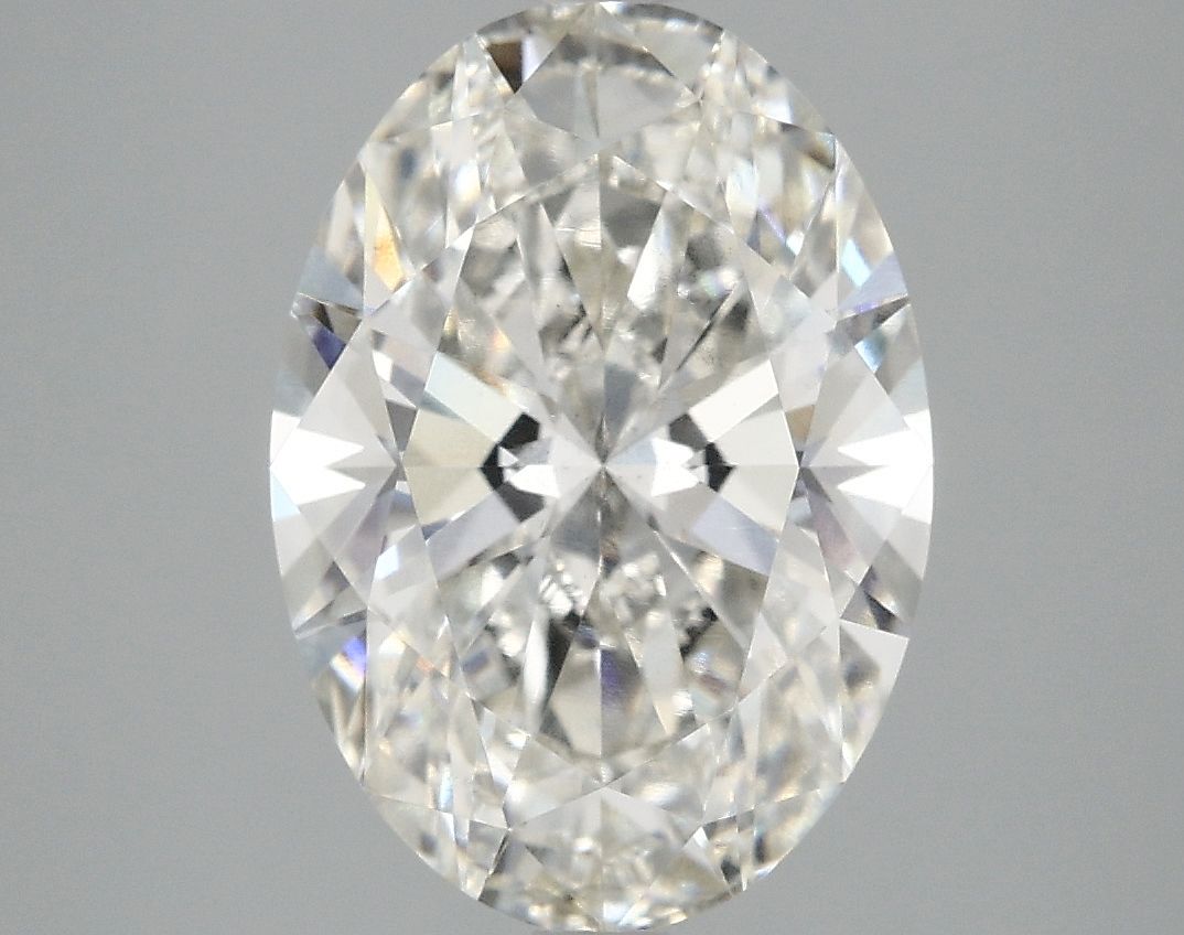 4.06 ct. oval Lab Grown Diamond front image