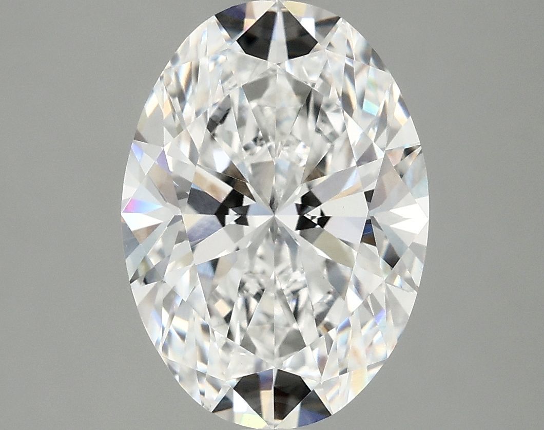 3.92 ct. oval Lab Grown Diamond front image