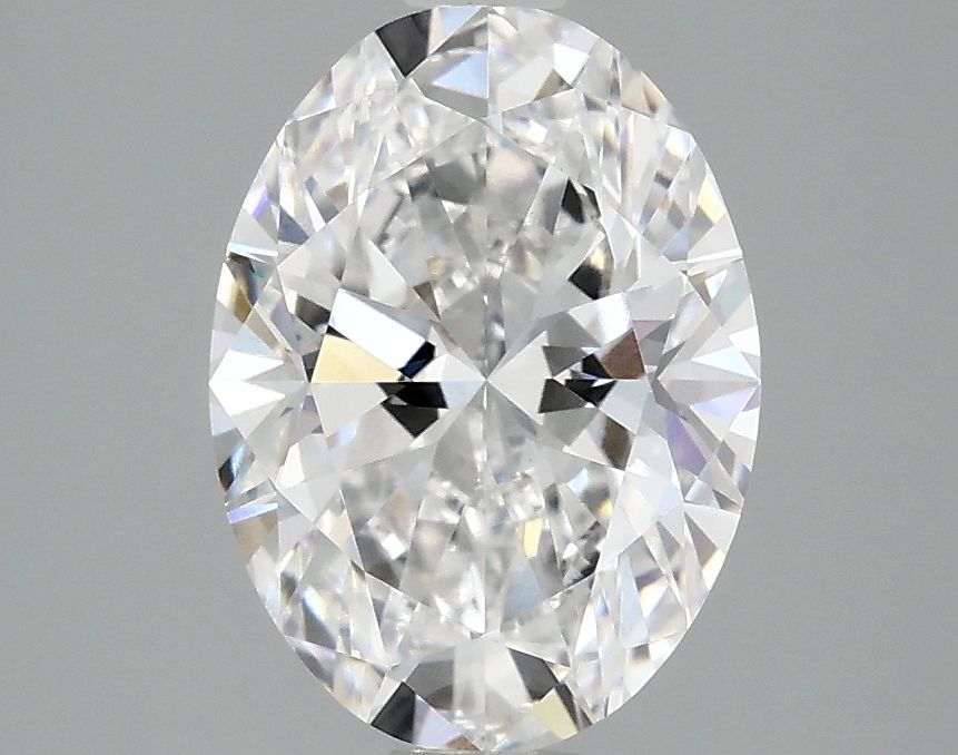 2.10 ct. oval Lab Grown Diamond front image
