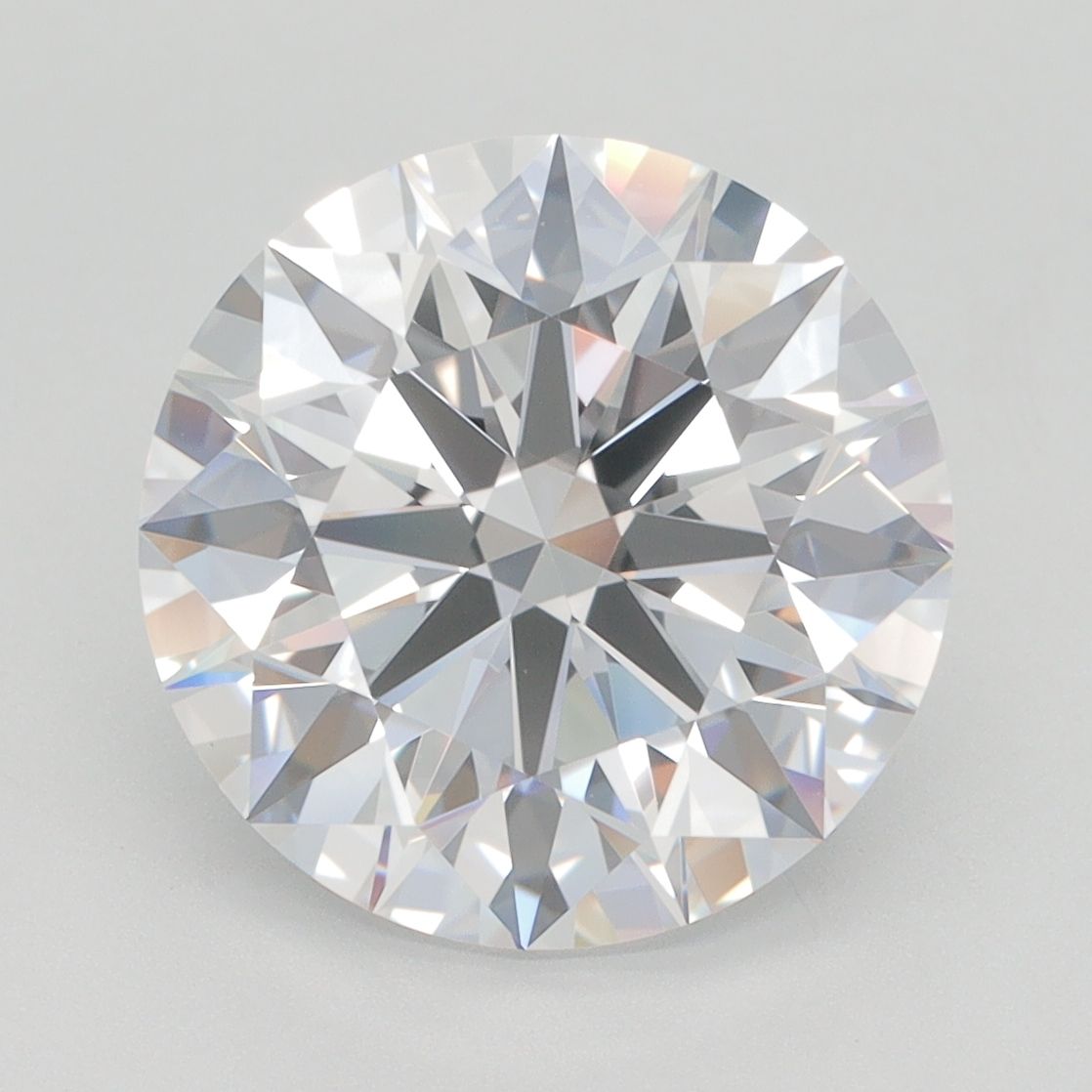 Diament LG okrągły, 5.03 ct, D, VVS1, szlif EX