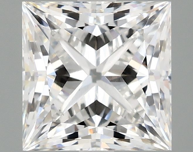 2.10 ct. princess Lab Grown Diamond front image