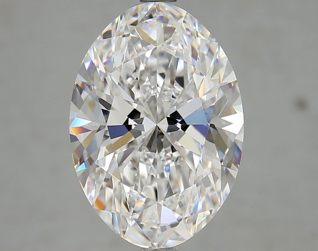 5.01 ct. oval Lab Grown Diamond front image