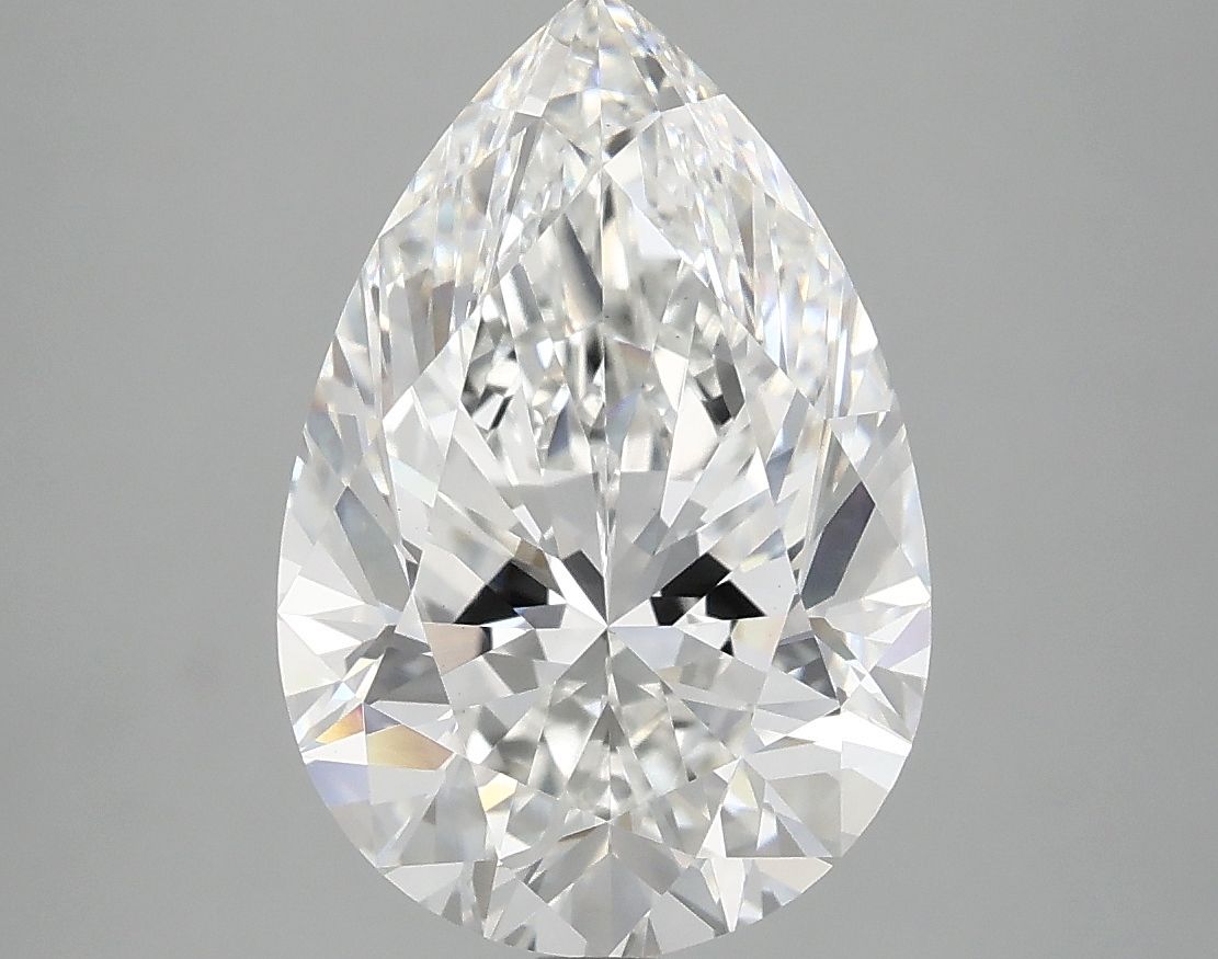 3.98 ct. pear Lab Grown Diamond front image