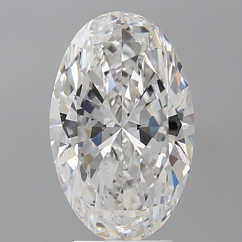 4.08 ct. oval Lab Grown Diamond front image