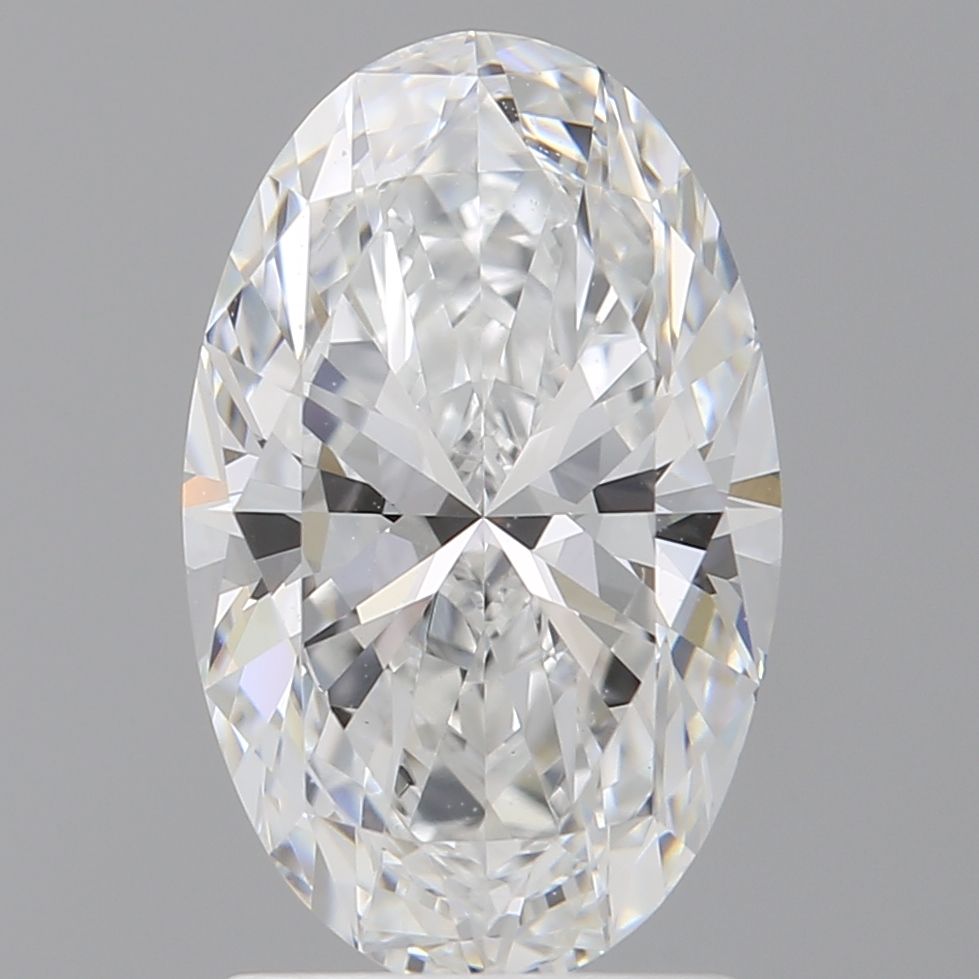 2.10 ct. oval Lab Grown Diamond front image