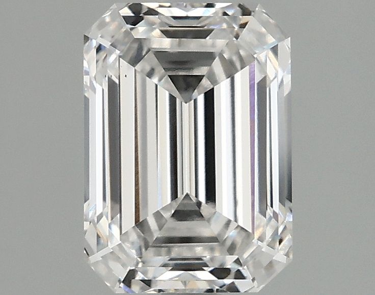 2.10 ct. emerald Lab Grown Diamond front image