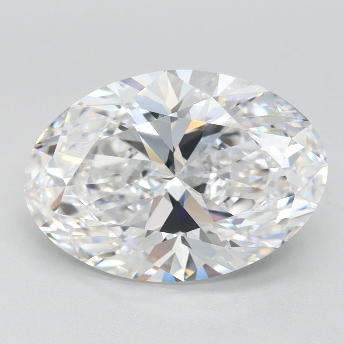 3.22 ct. oval Lab Grown Diamond front image