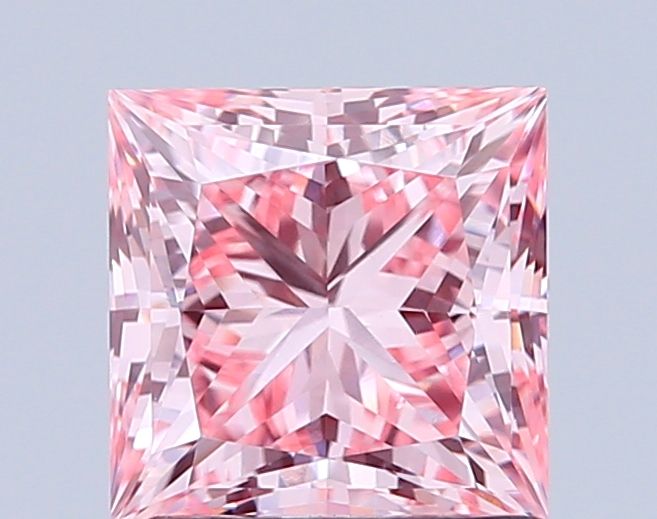 1.58 ct. princess Lab Grown Diamond front image