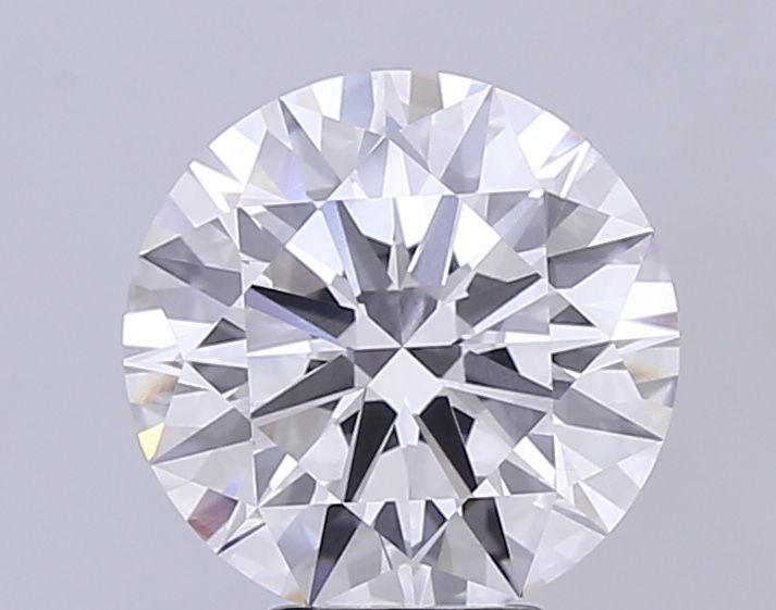 6.02 ct. round Lab Grown Diamond front image