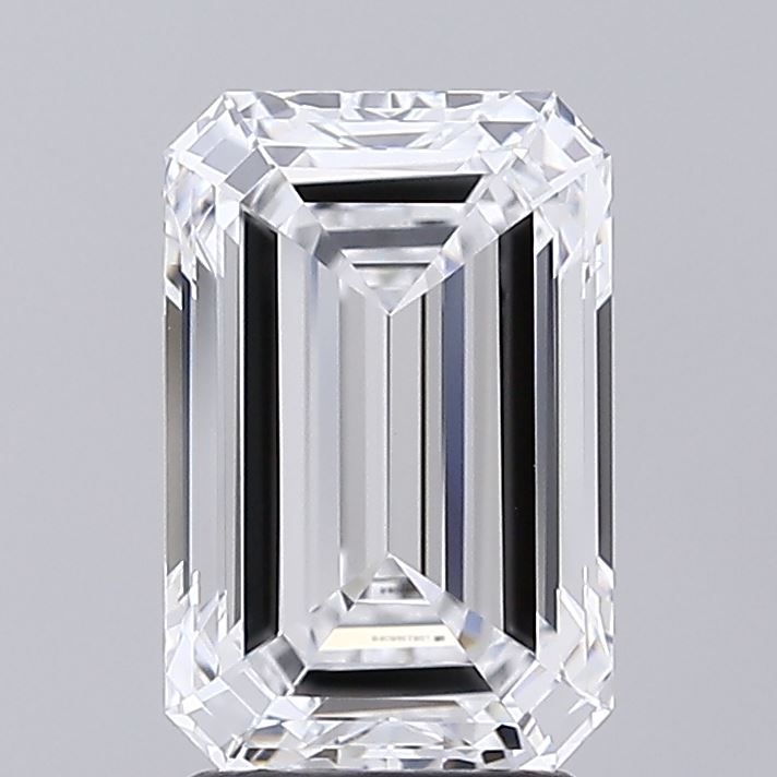 3.04 ct. emerald Lab Grown Diamond front image