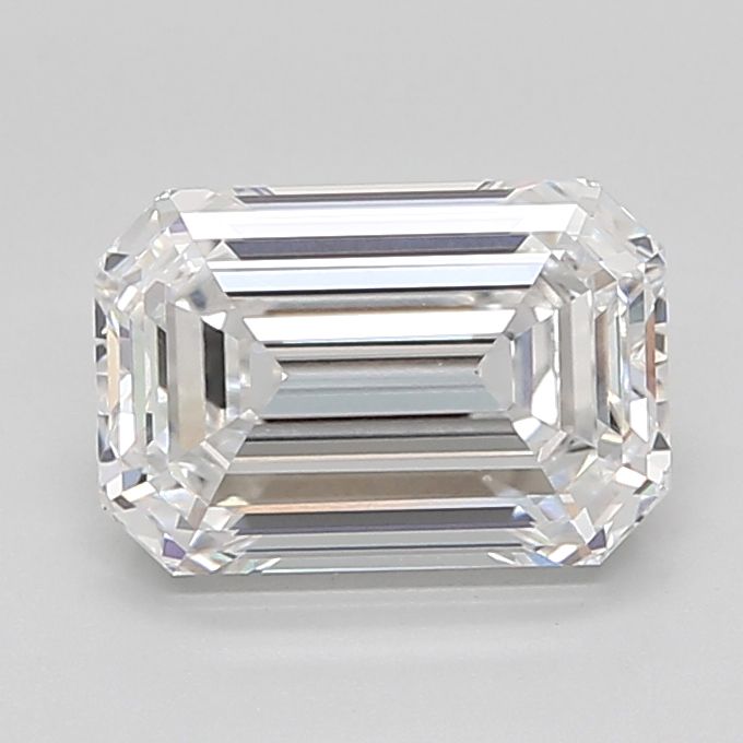 4.10 ct. emerald Lab Grown Diamond front image