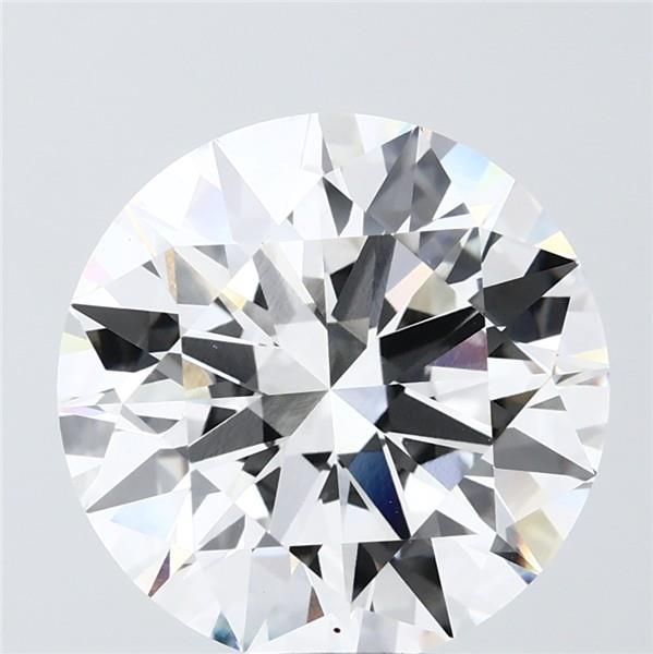 7.05 ct. round Lab Grown Diamond front image