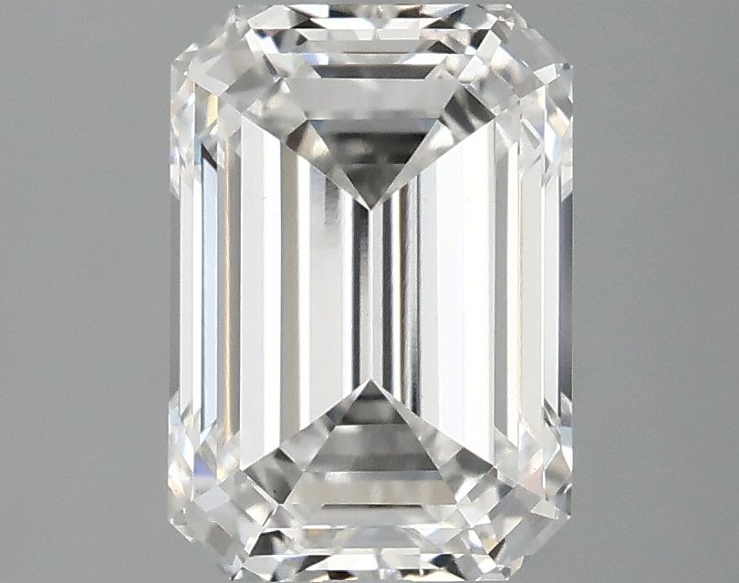2.57 ct. emerald Lab Grown Diamond front image