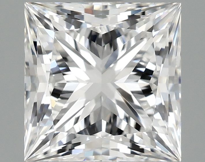 2.10 ct. princess Lab Grown Diamond front image