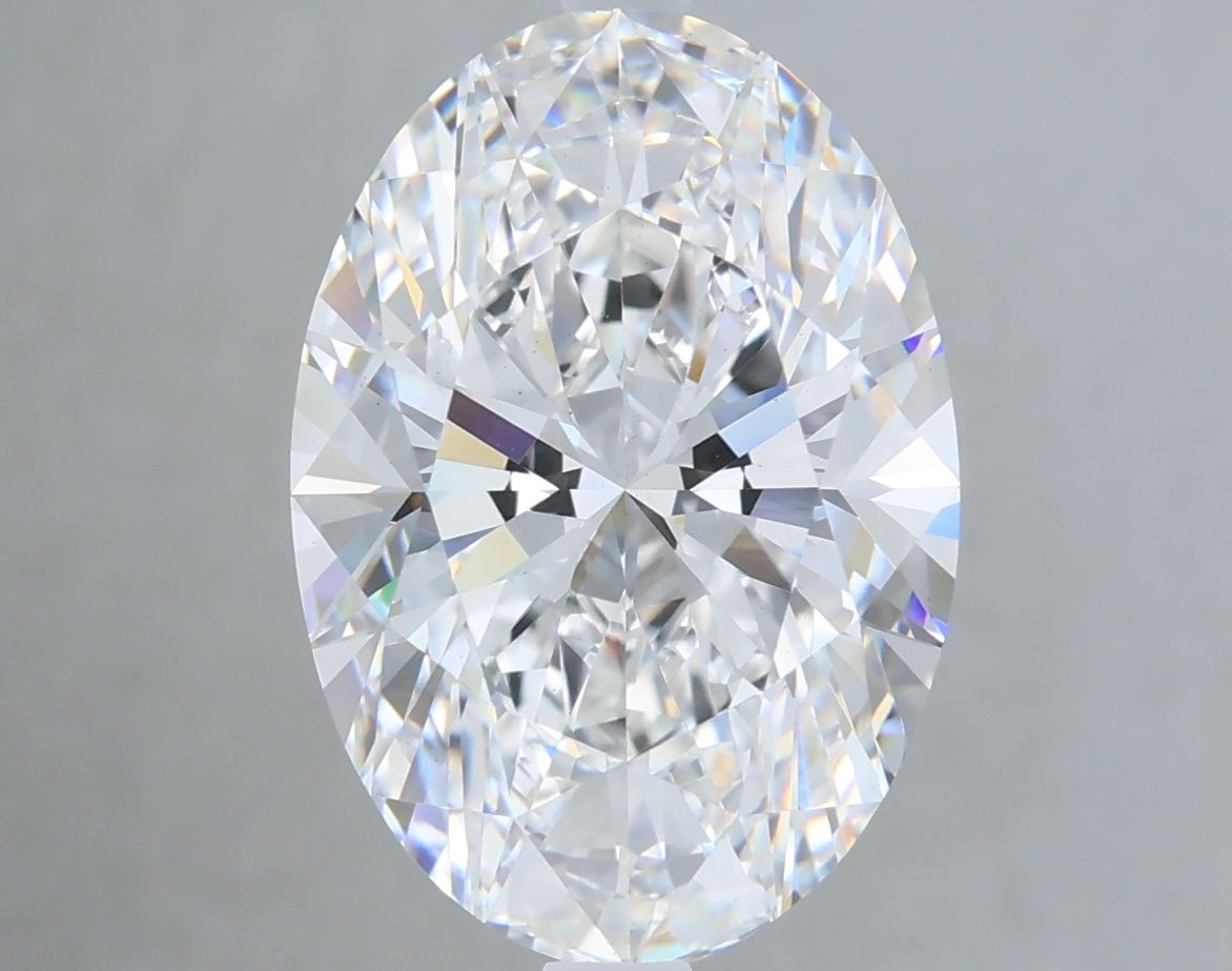 5.08 ct. oval Lab Grown Diamond front image