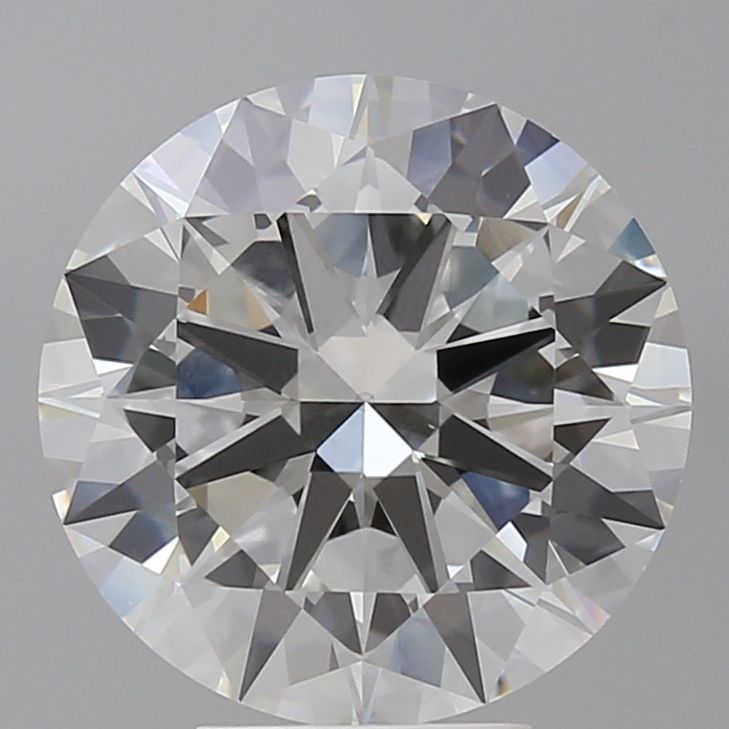 5.51 ct. round Lab Grown Diamond front image