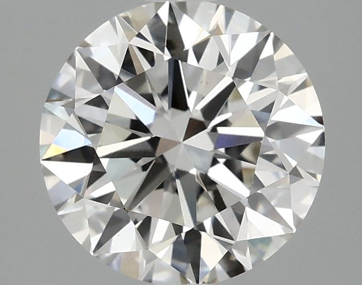 2.45 ct. round Lab Grown Diamond front image