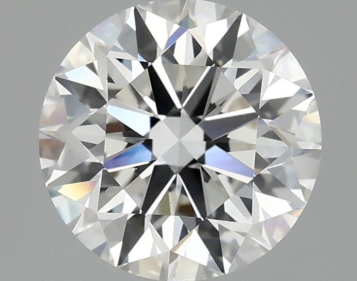 2.54 ct. round Lab Grown Diamond front image