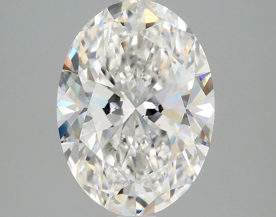 3.08 ct. oval Lab Grown Diamond front image