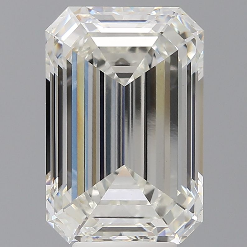 7.09 ct. emerald Lab Grown Diamond front image