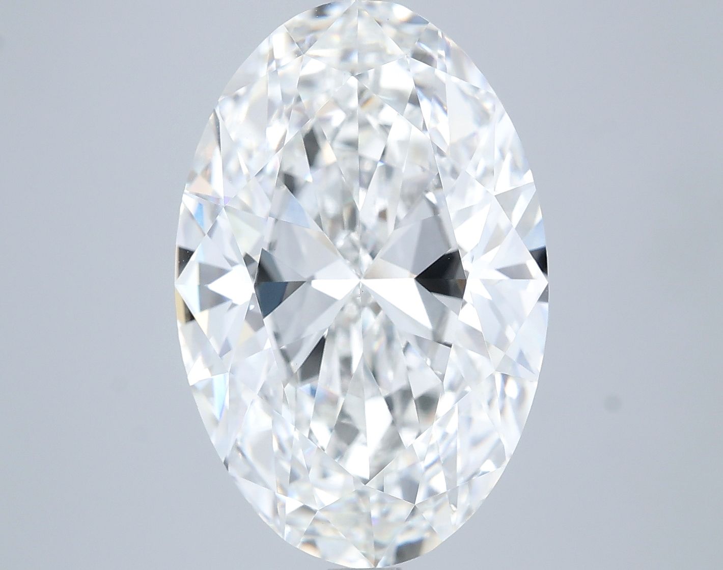 8.03 ct. oval Lab Grown Diamond front image