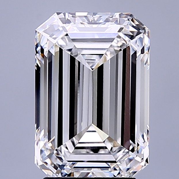 3.31 ct. emerald Lab Grown Diamond front image