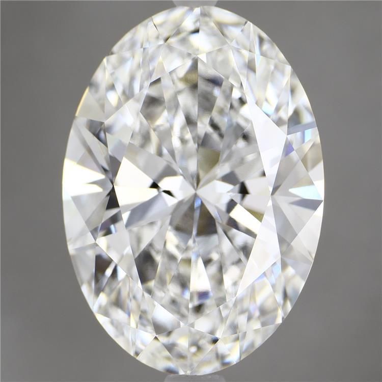 8.00 ct. oval Lab Grown Diamond front image