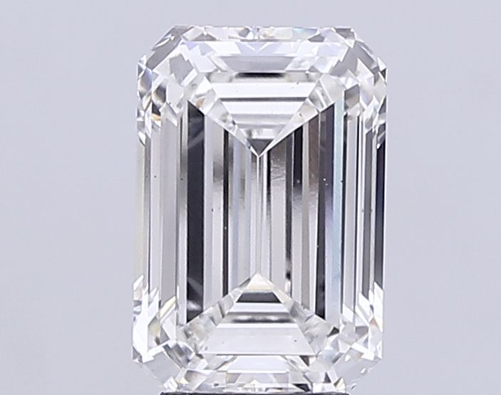4.46 ct. emerald Lab Grown Diamond front image