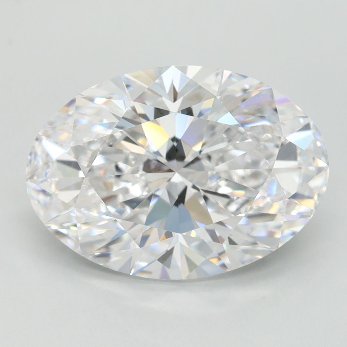 3.30 ct. oval Lab Grown Diamond front image
