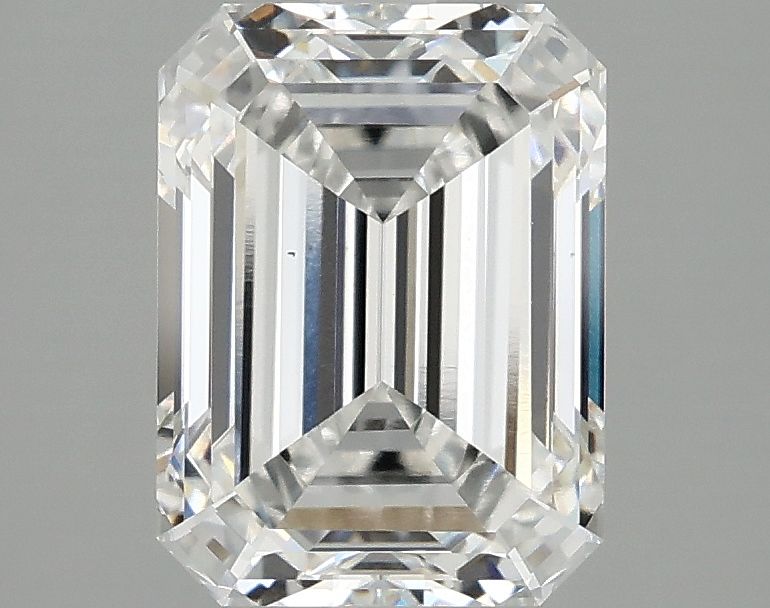 2.56 ct. emerald Lab Grown Diamond front image