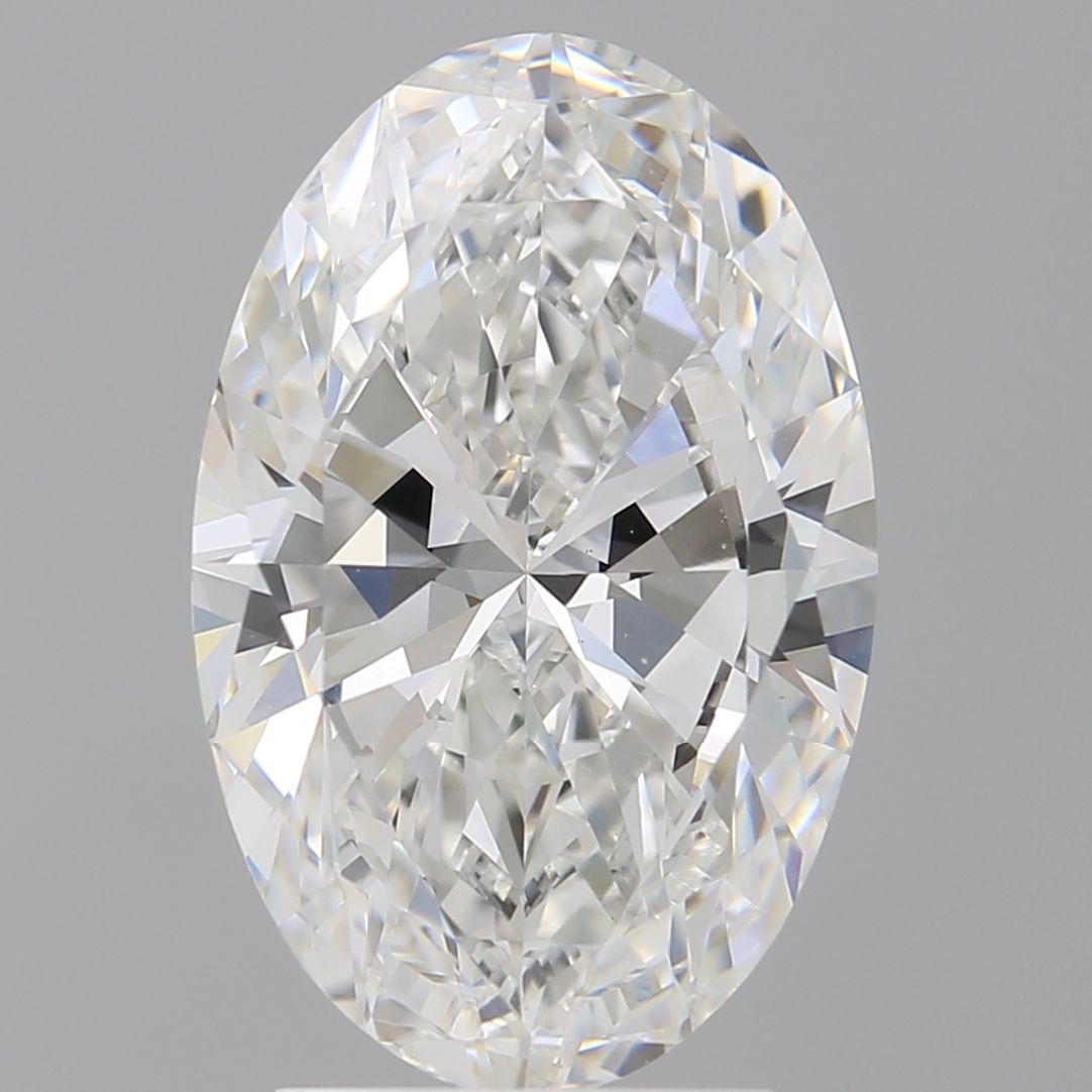 3.50 ct. oval Lab Grown Diamond front image