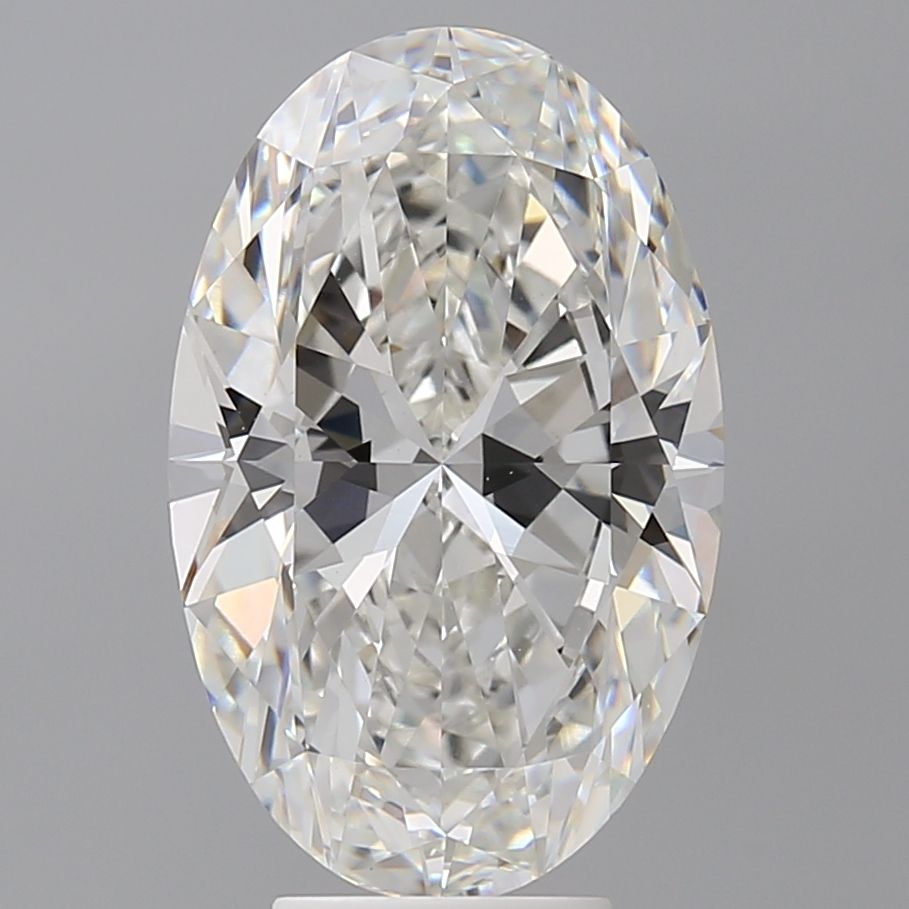 6.06 ct. oval Lab Grown Diamond front image