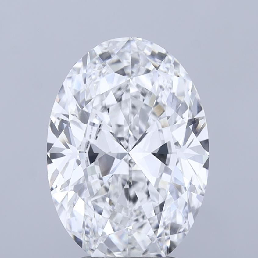 3.03 ct. oval Lab Grown Diamond front image