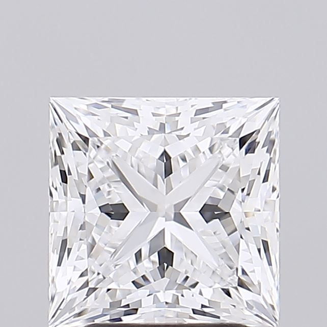 3.02 ct. princess Lab Grown Diamond front image