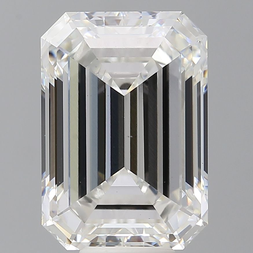 9.60 ct. emerald Lab Grown Diamond front image