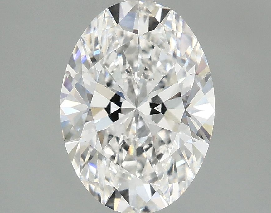 2.10 ct. oval Lab Grown Diamond front image