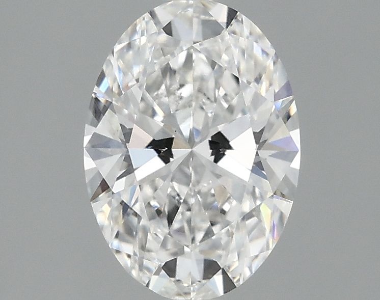 1.34 ct. oval Lab Grown Diamond front image
