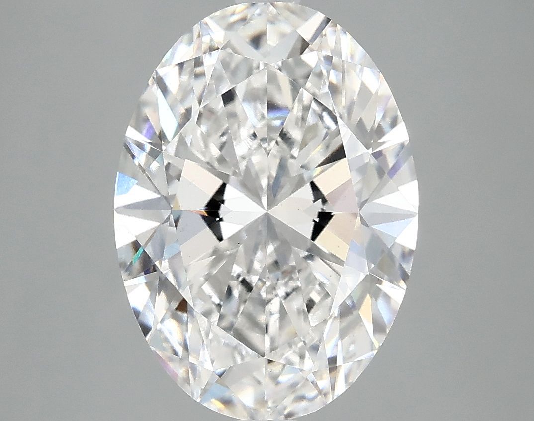 3.94 ct. oval Lab Grown Diamond front image