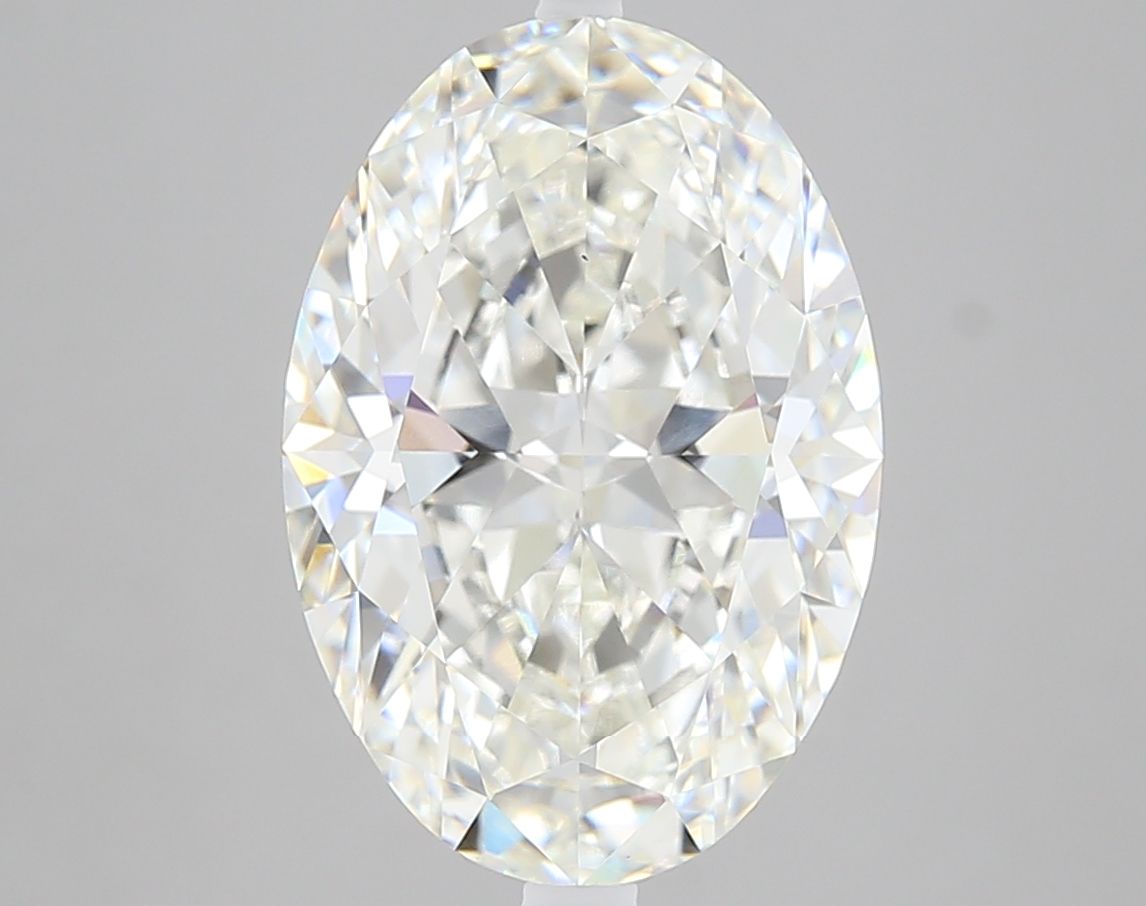 5.55 ct. oval Lab Grown Diamond front image